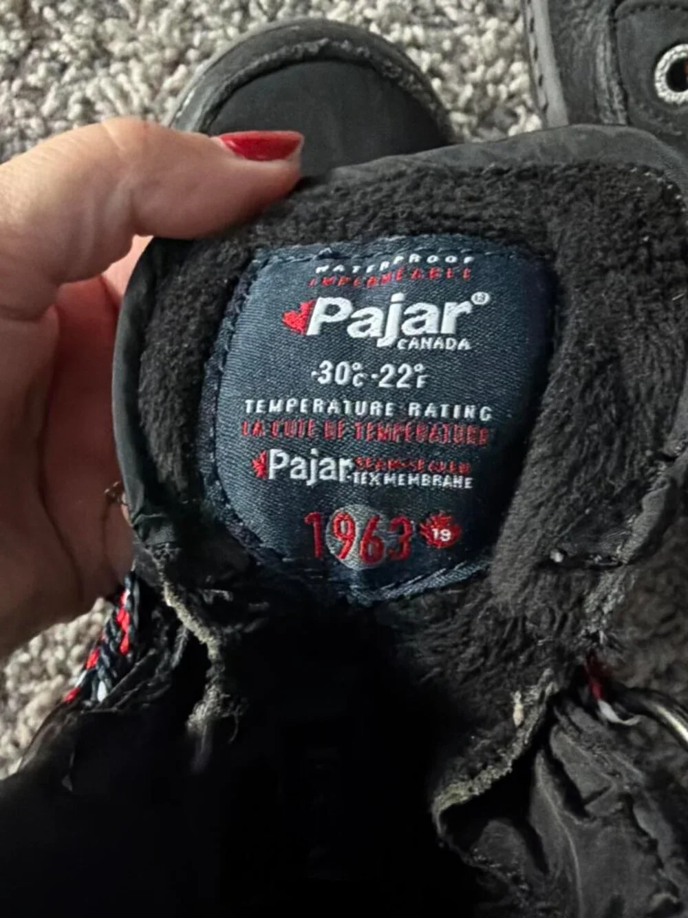 Pajar Women's Black Boots